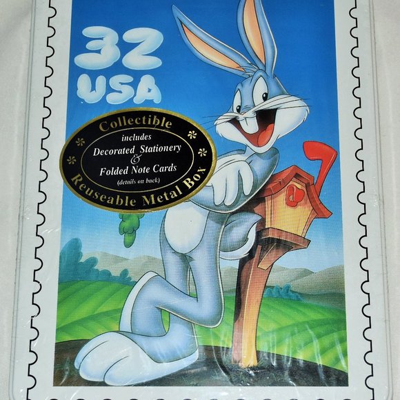 Vintage Collectible Metal bx Warner Bro Looney Tun - Picture 1 of 6